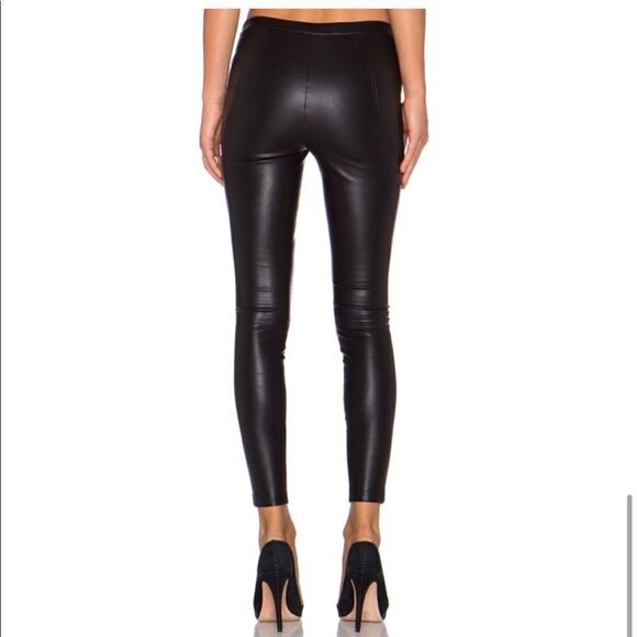 Line & Dot / Revolve / Mauvais Garcon Moto Pant in Black - Picture 2 of 8
